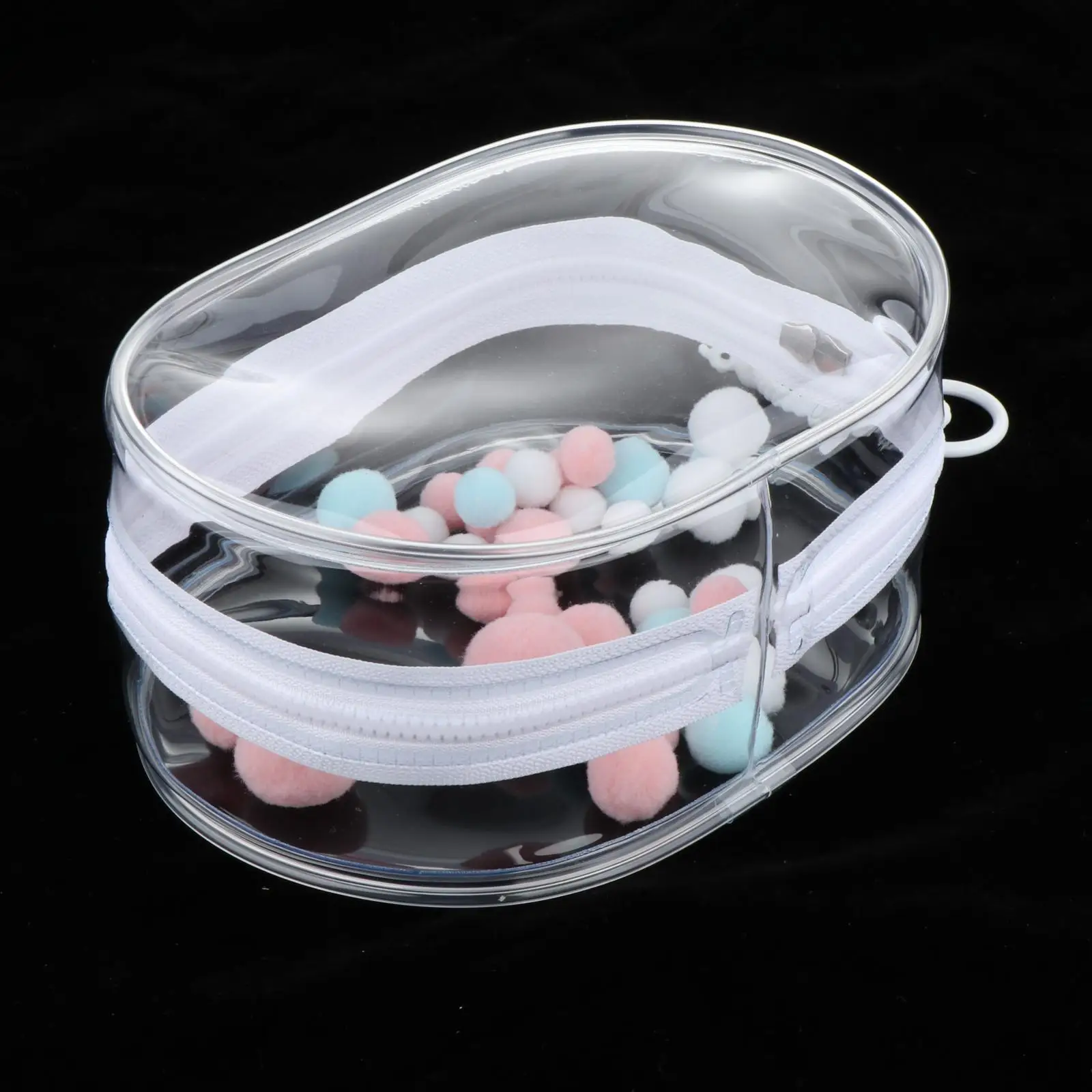 กระเป๋าเก็บตุ๊กตาขนาดเล็ก กล่องกันฝุ่นสำหรับตุ๊กตา สำหรับนักสะสมตุ๊กตา ขนาดกลาง-ใหญ่ สีขาว