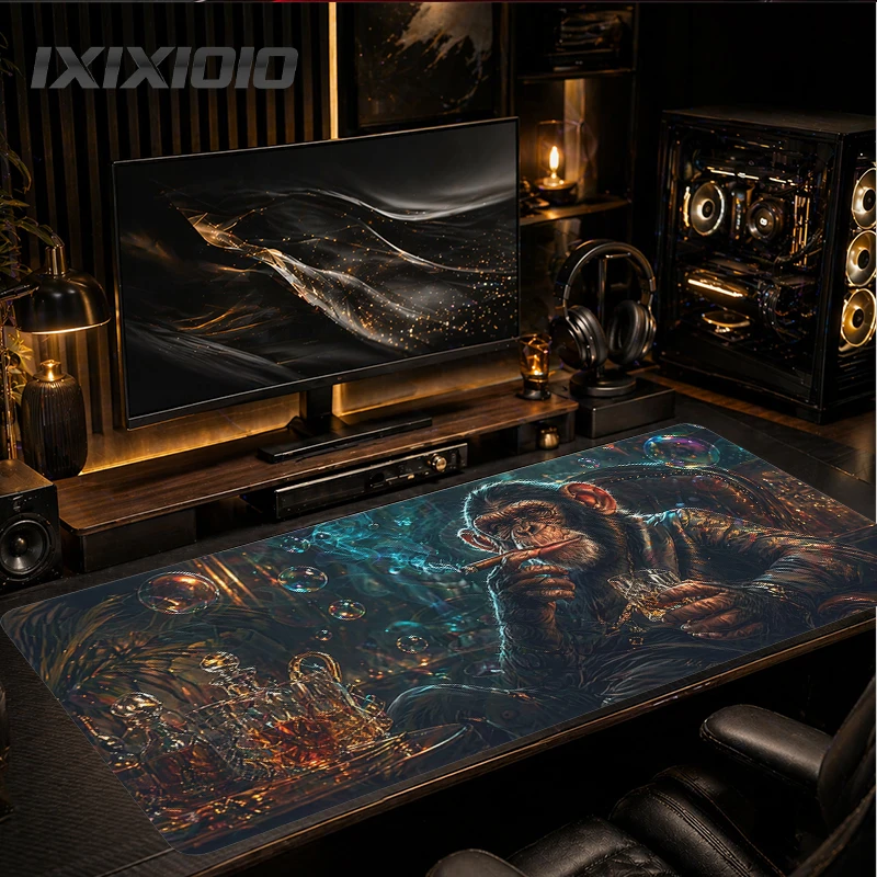 Mouse Pad Boss Gorilla Gaming XL Home Custom New Large Mousepad XXL keyboard pad Playmat Natural Rubber Office Carpet Mouse Mats