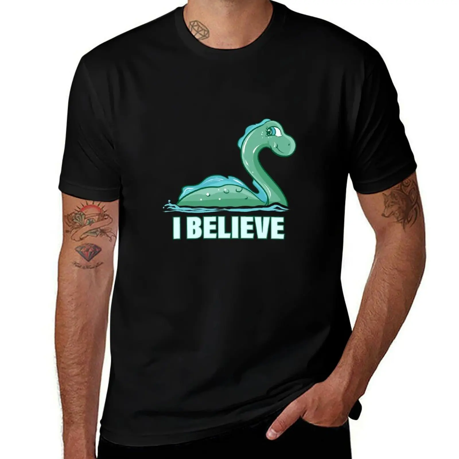 

Nessie Monster of Loch Ness Believer Gift Scotland T-Shirt g man t shirts for men t shirt men 100% cotton luxury brand T-Shirt