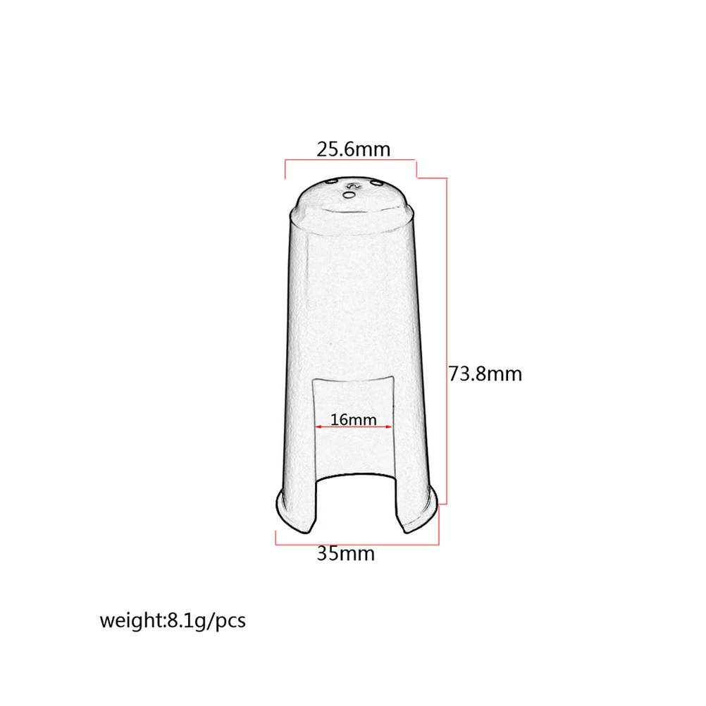

1pcs High Grade Durable Protector Cover for Alto Tenor Sax Mouthpiece Ligature Lightweight Easy Carry Storage for Sax