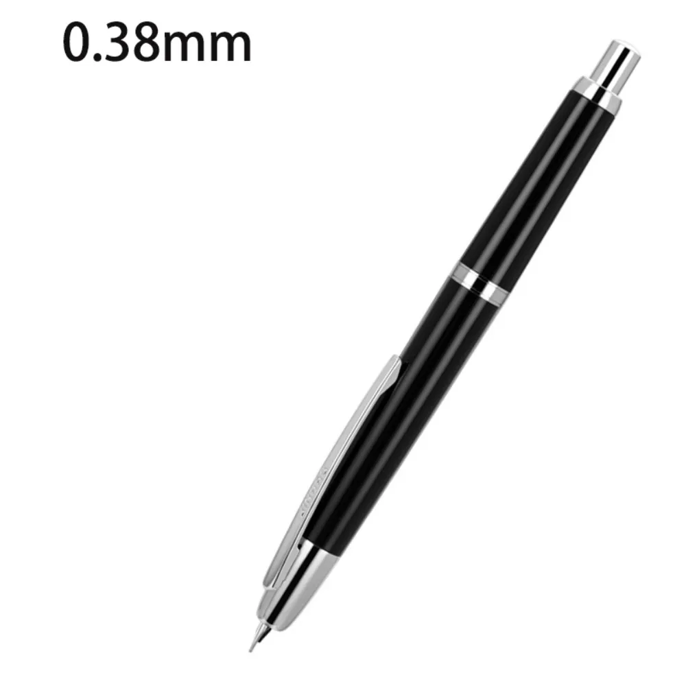 Stylish Retractable Press Fountain Pen EF/F Nib with Clip Click Fountain Pen Smooth Writing Ink Converter Pen Stationery Item