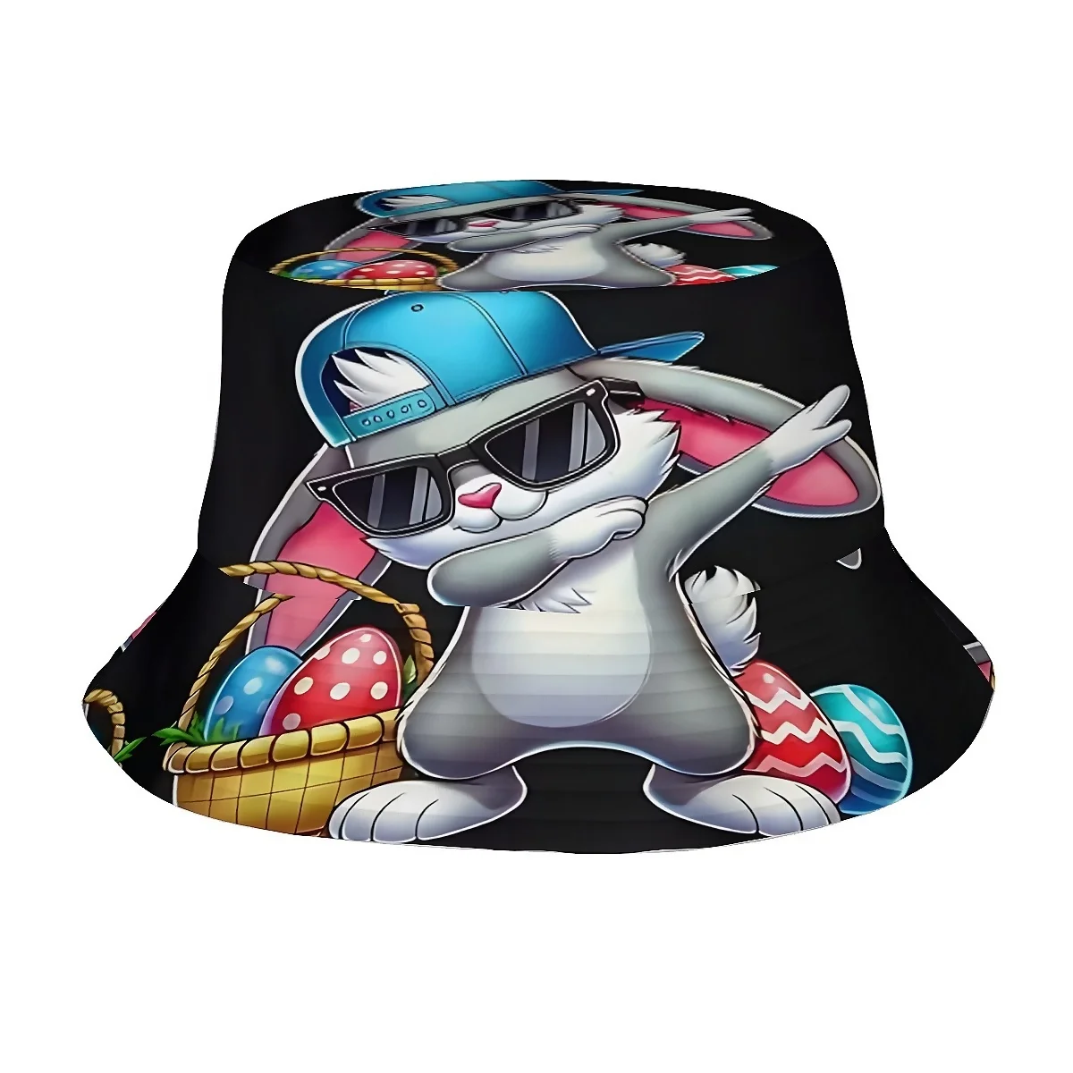 chapeu-de-pescador-estiloso-com-estampas-de-coelhinho-e-ovos-de-pascoa-1-peca-unissex-com-personalidade-divertida