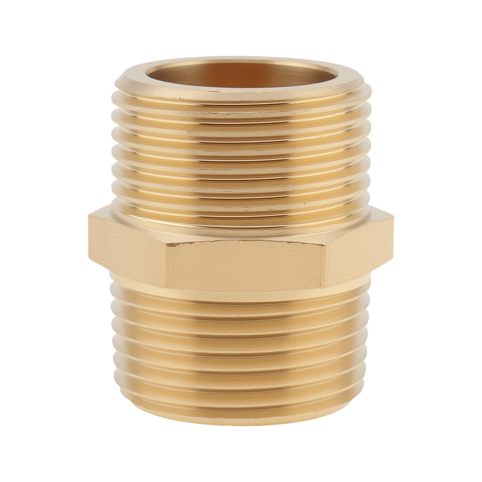 

3/4 inch G Female 3/4 inch NPT Male Adapter Brass Pipe Fitting for Industrial Piping Oil Garden Water Pipe Thread Adapter