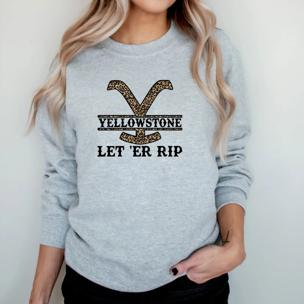 Yellowstone Sweatshirt Yellowstone Dutton Ranch Hoodie Tv Show Geïnspireerd Cowgirl Jumper Retro Rip Wheeler Beth Dutton Sweatshirts