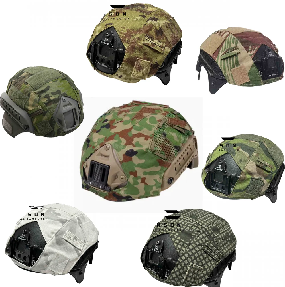 Камуфляжный тактический чехол для шлема по индивидуальному заказу для шлема FAST/морского шлема, снежный камуфляж, ночь в пустыне, MCBK MC EMR, камуфляж с солнечной пяткой Камуфляжный тактический чехол для шлема по индивидуальному заказу для шлема FAST/морского шлема, снежный камуфляж, ночь в пустыне, MCBK MC EMR, камуфляж с солнечной пяткой