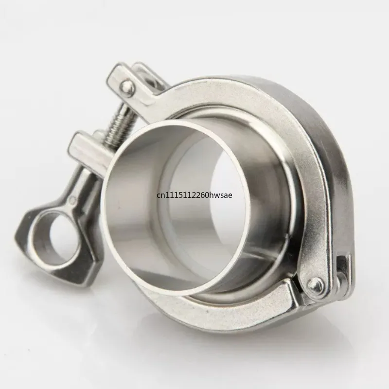 Stainless Steel Precision Cast Sanitary Tri Clamp Assembly, Quick Connect Pipe Ferrule, Pipe Clamp for Food & Beverage Pipeline