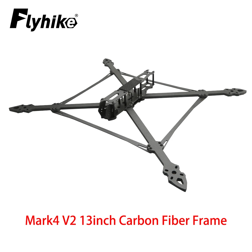 Mark4 V2 13 Inch Carbon Fiber FPV Frame Fpv Crossing Drone FrameEndurance Heavy Load Drone Frame