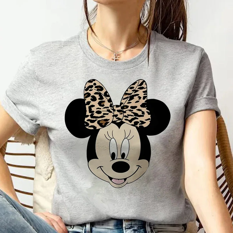 Anni \'90 Hip Hop Mickey Tshirt Minnie Mouse Cartoon T-Shirt donna T Shirt abbigliamento femminile Kawaii Disney magliette Top Tee