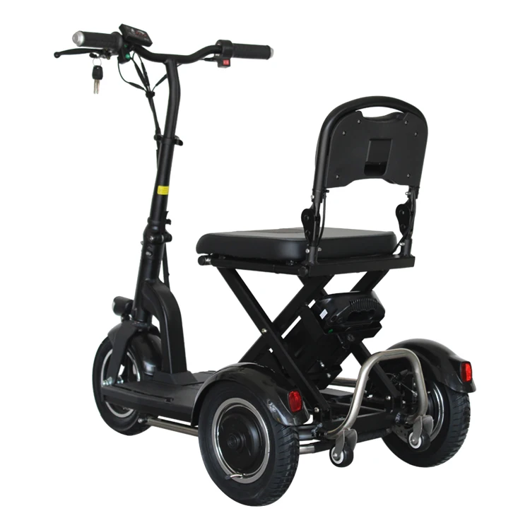 

Factory Price Adult 3 Wheel Folding Electric Tricycle Mobility Scooter for Disabled Person