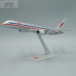 1:200 Aircraft Model Toy Trans World Airlines TWA Boeing 757-200 Miniature Replica