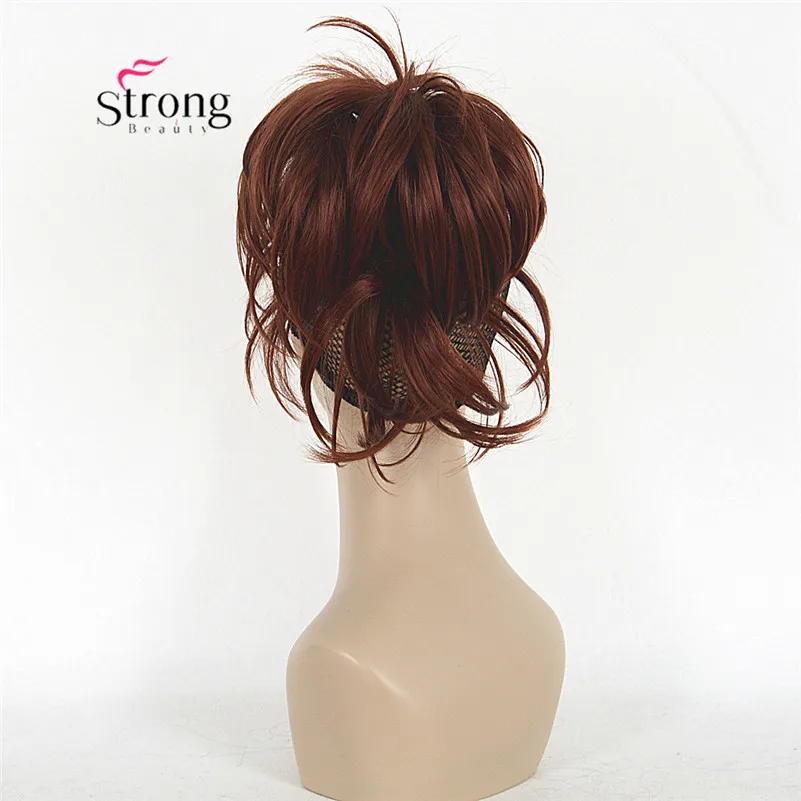 12 Inch Adjustable Messy Style Ponytail Hair Extension Synthetic Hair-Piece with Jaw Claw COLOUR CHOICES