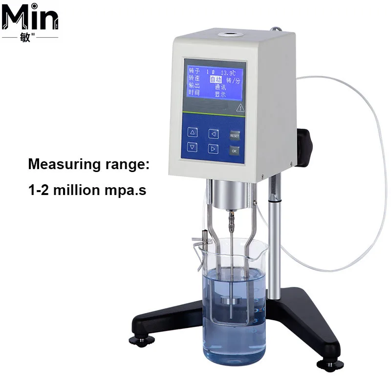 2025 New 10~2000000 mPa.s Rotary Digital Viscometer Viscosity Tester with Temperature Sensor NDJ-5S NDJ-8S NDJ-9S