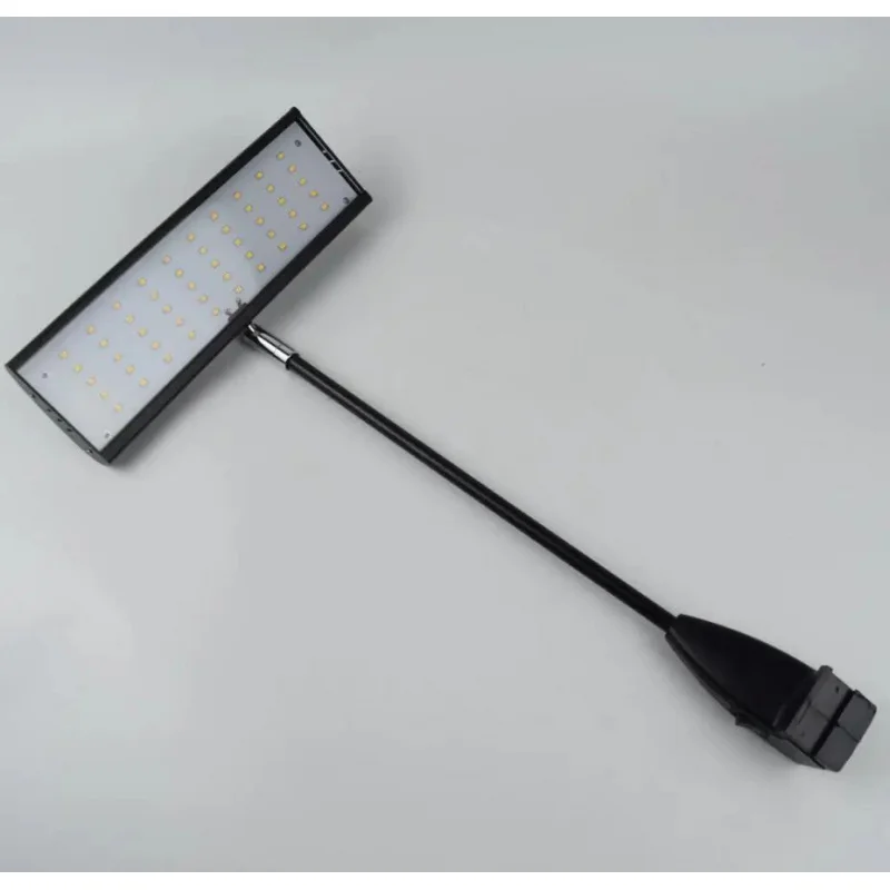 Black 25W SMD Aluminum LED Spotlight Arm Light For Advertising Trade Fairs, Color Temperature 3000-5700K