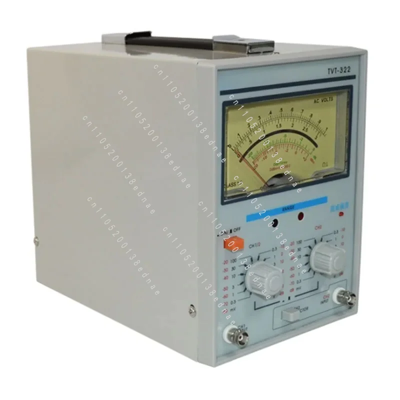 322 Digital AC Millivolt Meter Dual-channel High-precision Digital Single and Double Pointer Voltmeter Frequency Response