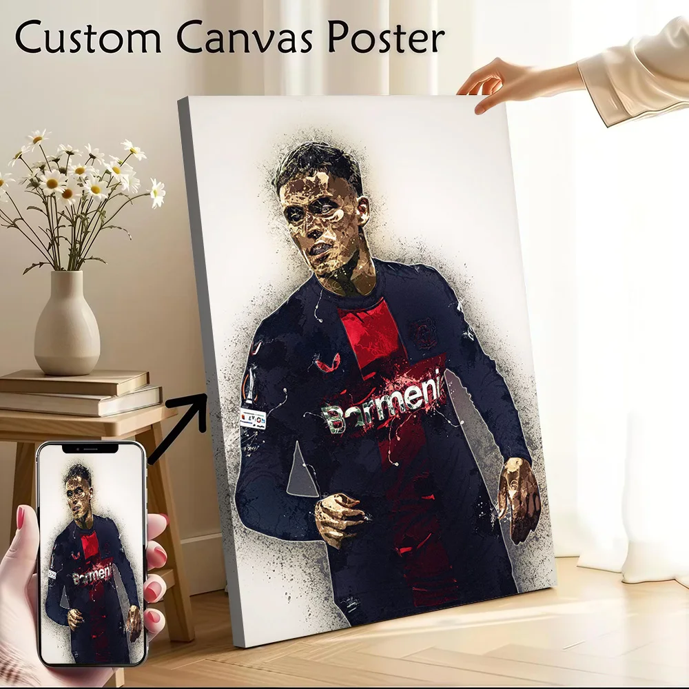 Florian Wirtz Splatter Printed Canvas Poster Custom Pictures Wall Art Canvas Painting for Specialty and Themed Home Decor Arts