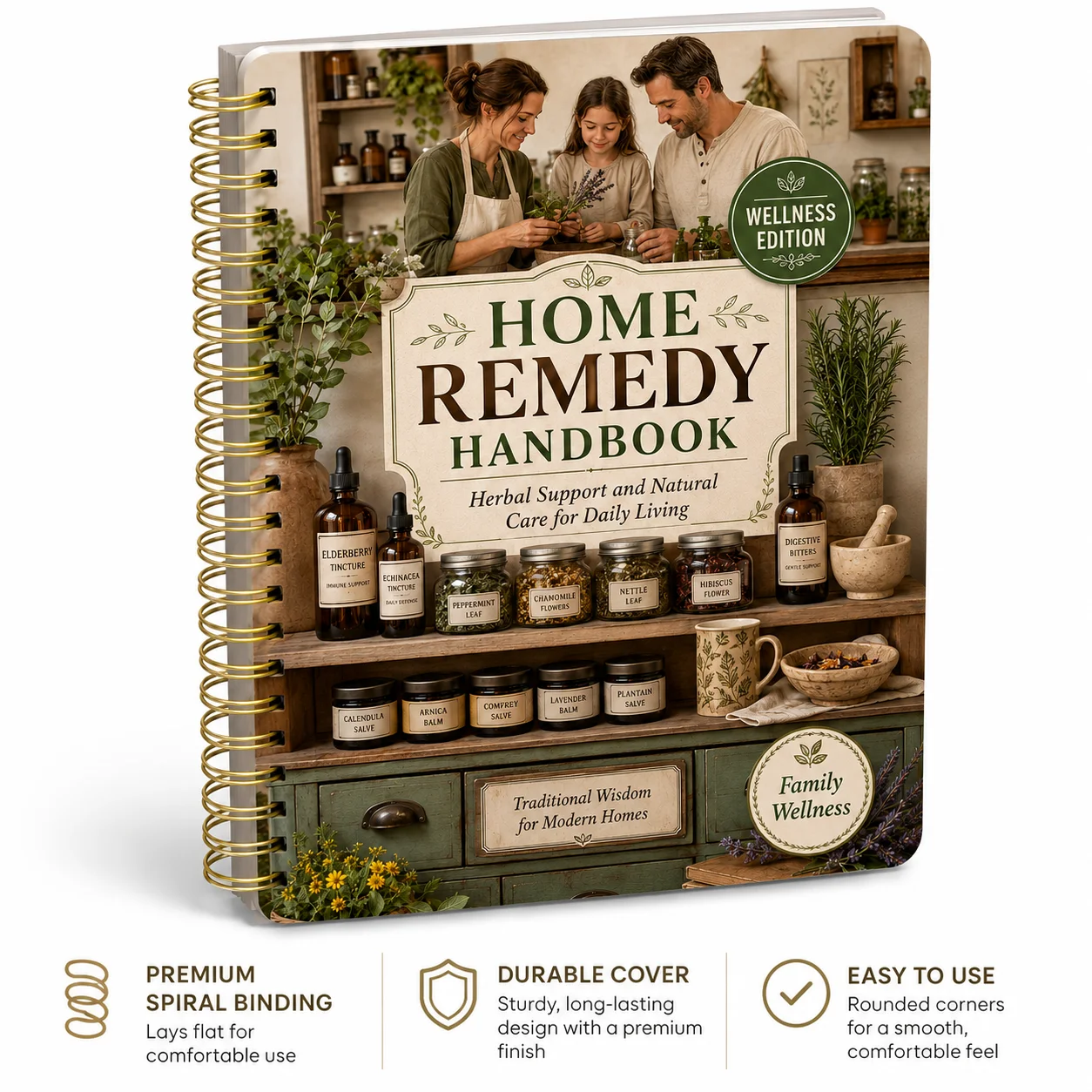 Wellness Edition Home Remedy Handbook description 3