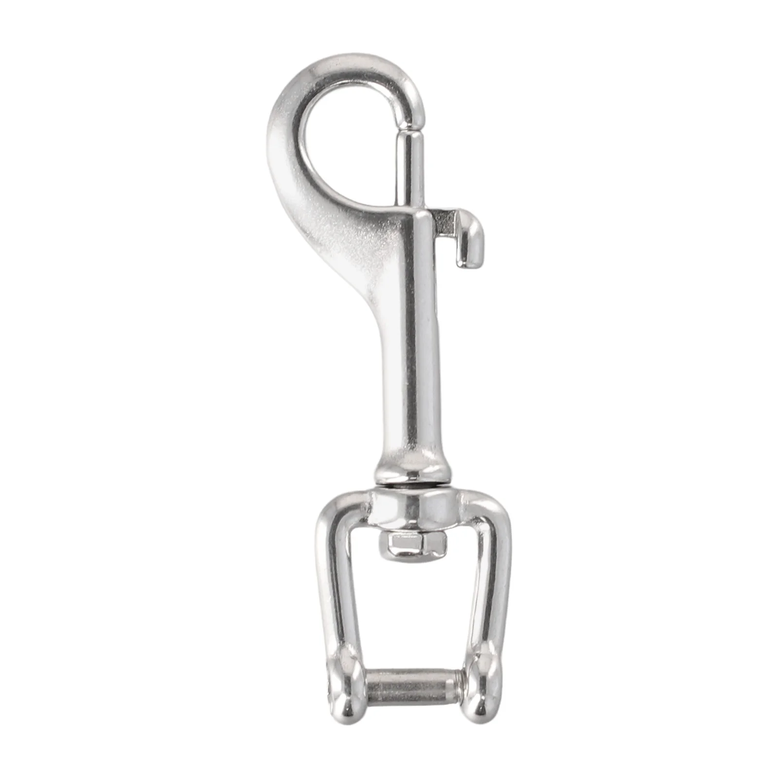 Swivel Clip Shackle Heavy Duty Stainless Steel Shackle Bolt Snap Hook For Yacht Scuba Diving Boat Underwater Scuba Diving Parts