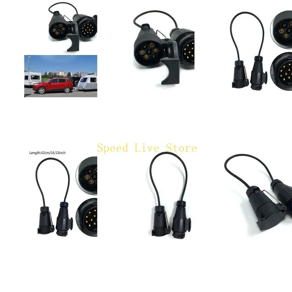 

547C прочный 7-контактный до 13-контактный прицеп автомобильный караван 12 В грузовик буксировка электрический разъем проводка