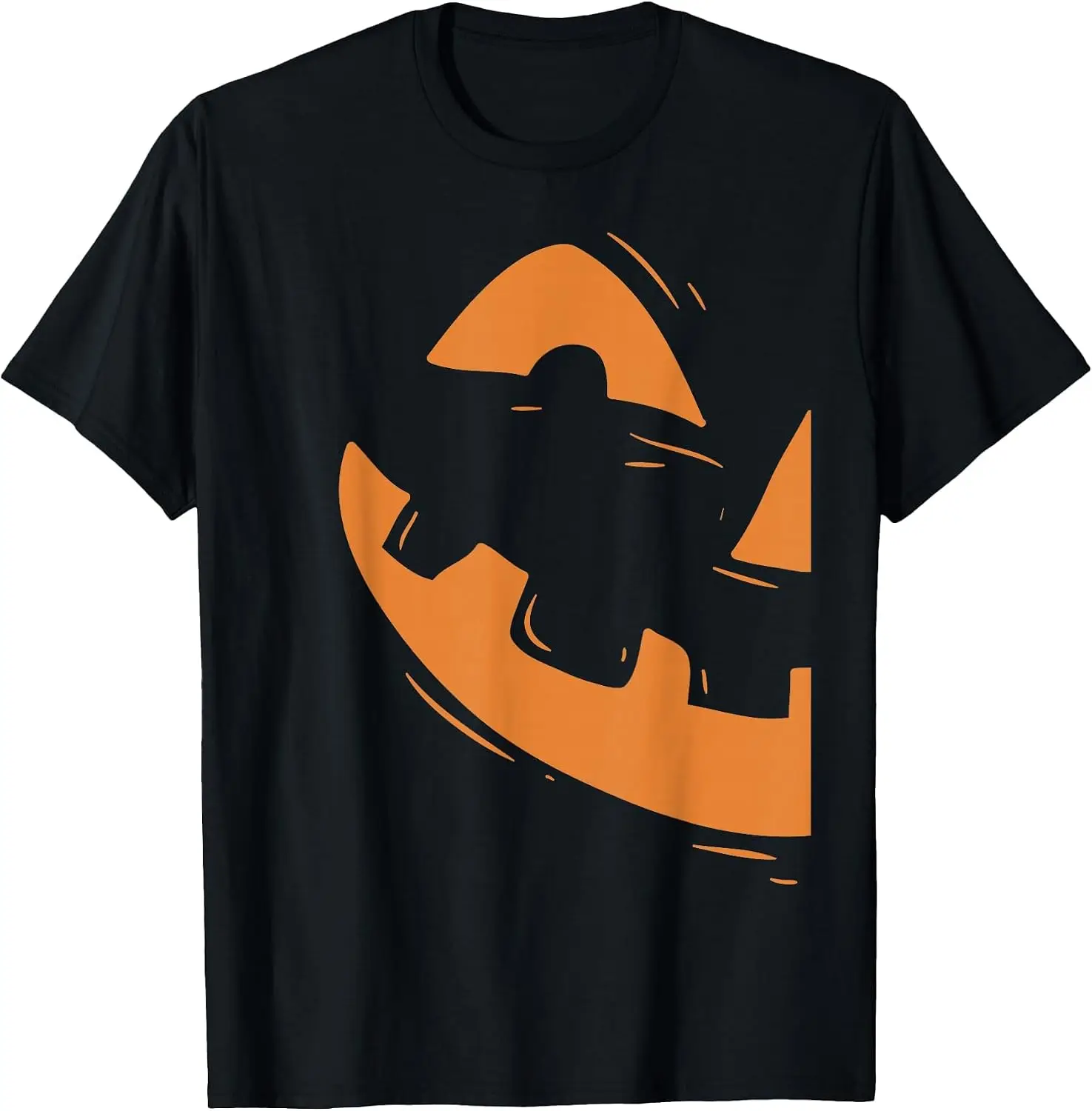 Jack-O-Lantern Shirt Pumpkin Face Halloween Matching Couple T-Shirt vintage style tee  boxy fit tee black graphic tee 100% cotton men