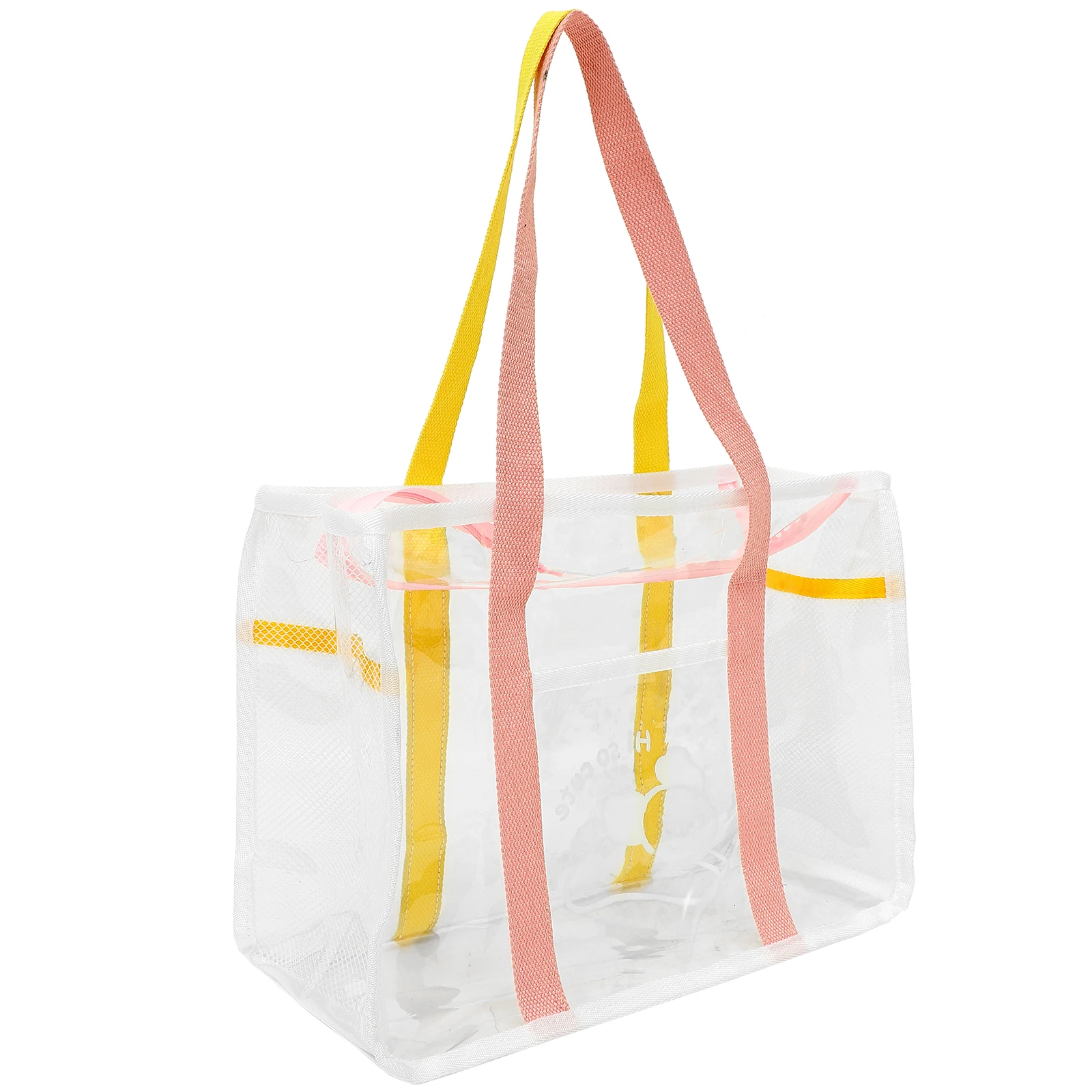 

Large Beach Tote Bag for Women Lightweight Reusable Mesh Beach Bag with Comfortable Handle Travel Handbag for Vacation and Daily