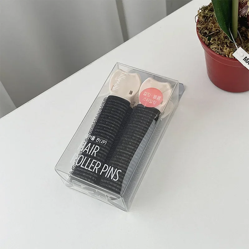 

1/2pcs Fluffy Hair Clip - Self-Adhesive Bangs Curler, No Trace Forehead Curling Tool for Effortless Voluminous Hair Styling