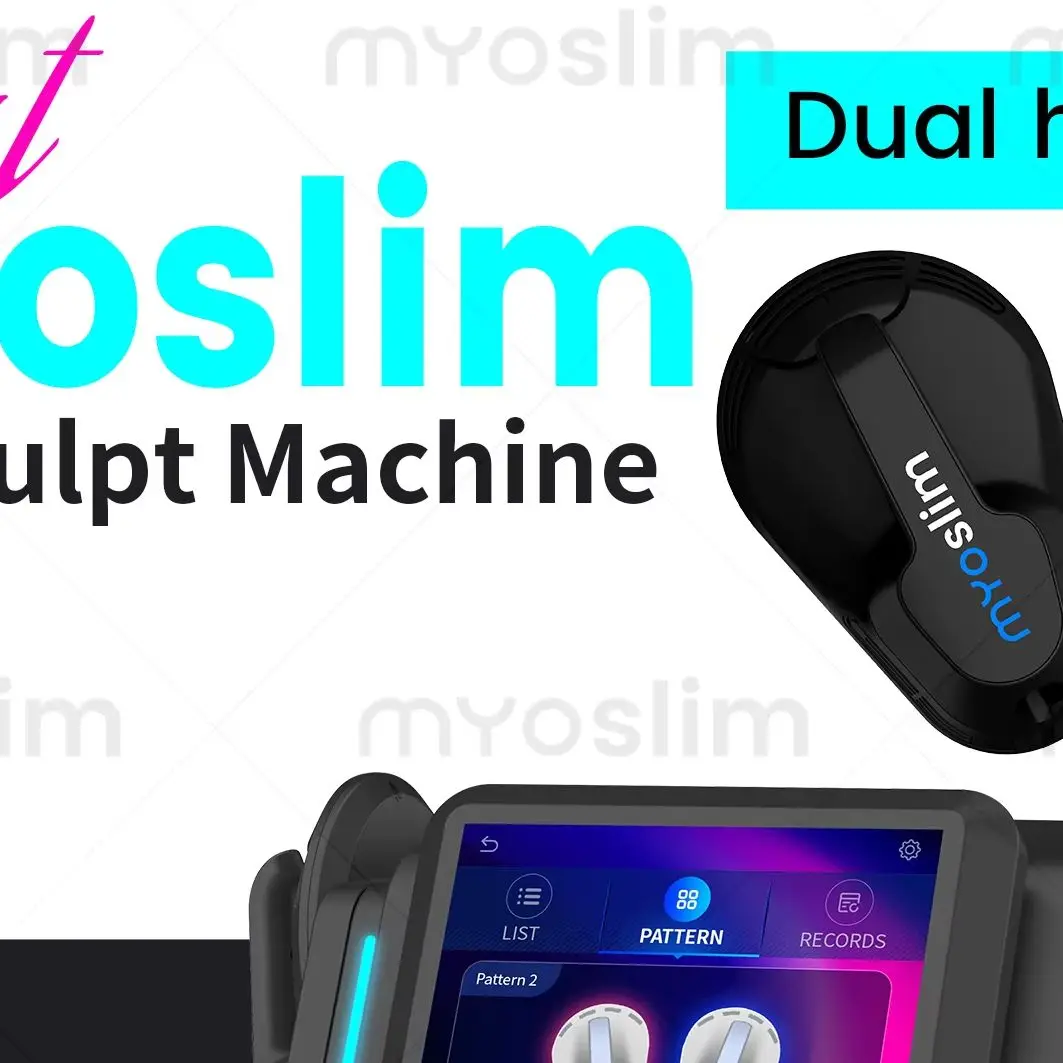 

Myosilm EMS Radio Frequency Body Sculpting Machine 6500W High Power Muscle Shaping Fat Burning Weight Loss Tool