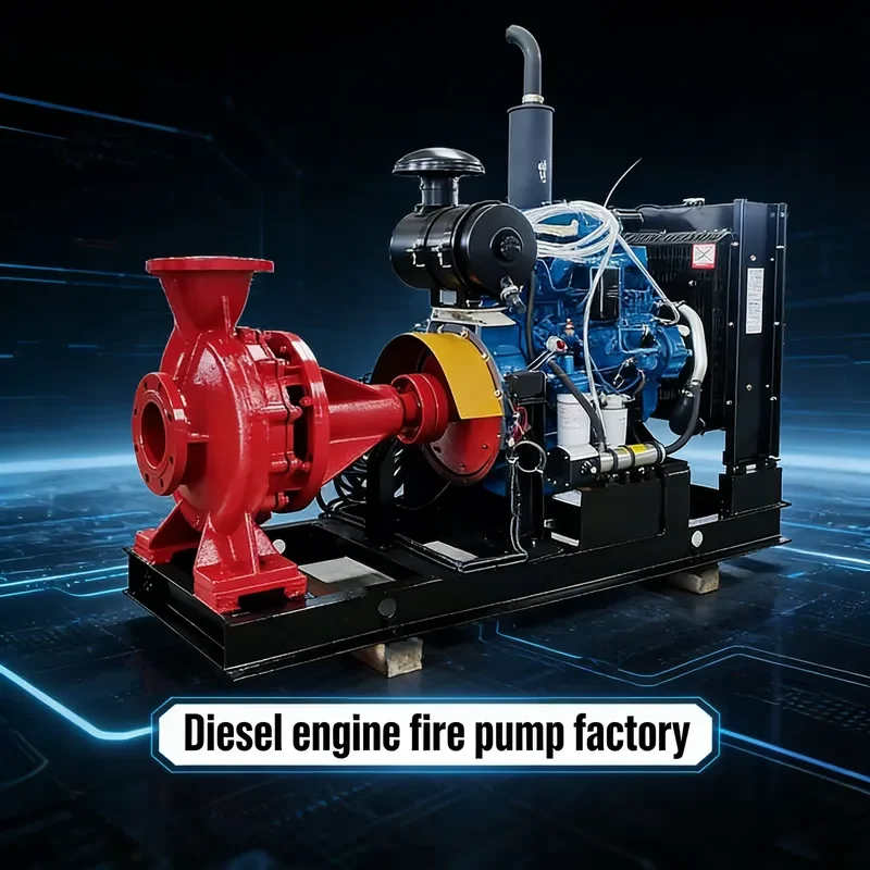 Customizable Driven Fire Pump for Commercial and Residential Use Factory Direct Sales High Performance Reliable