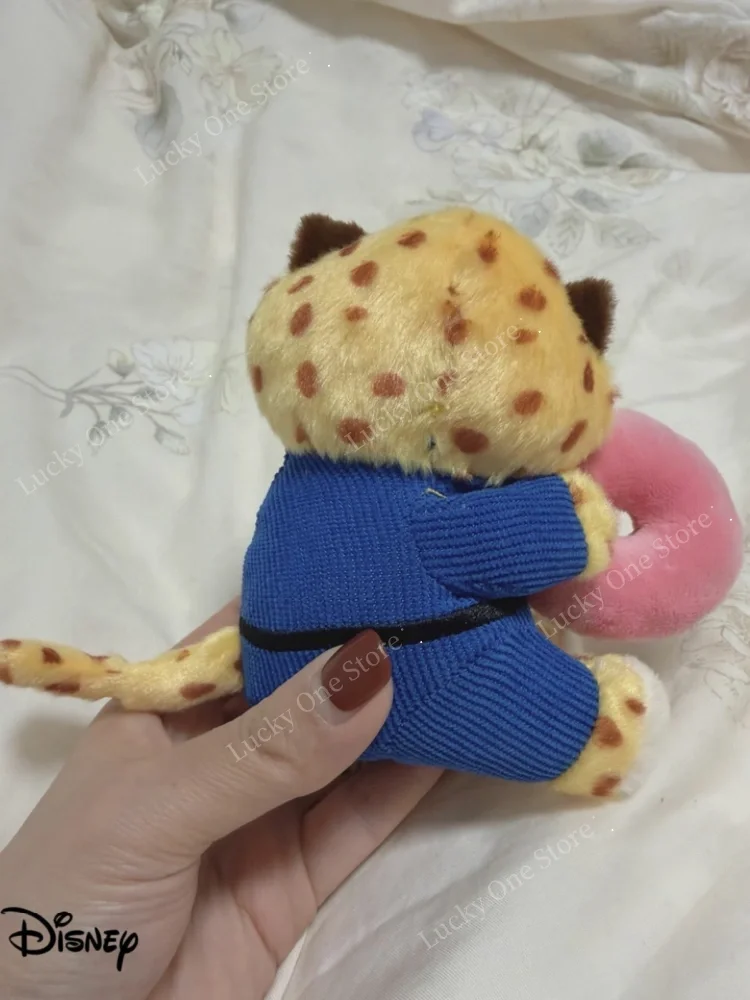Zootopia Ufficiale Ciondolo Borsa Leopardo Simpatico Peluche Regalo Disney Peluche da Collezione per Appassionati di Film