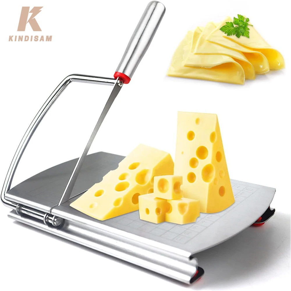 

Многоцелевой резак для нарезки сыра, доска для нарезки сыра из нержавеющей стали с лезвием, гильотина, колбаса, ветчина, вяленая нарезка Biltong