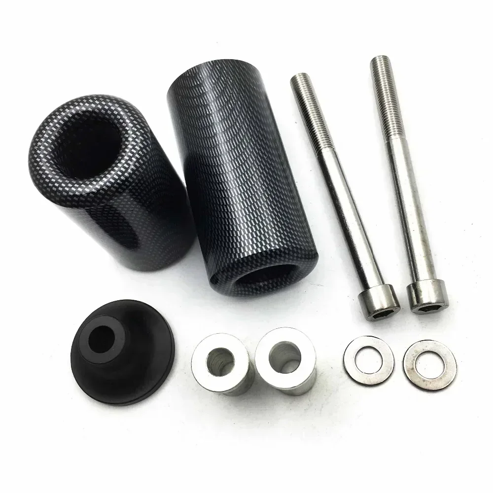 Motorcycle Frame Sliders Crash Protector for Kawasaki 2005 2006 Ninja ZX-6R ZX6R 05-06 CARBON FIBER