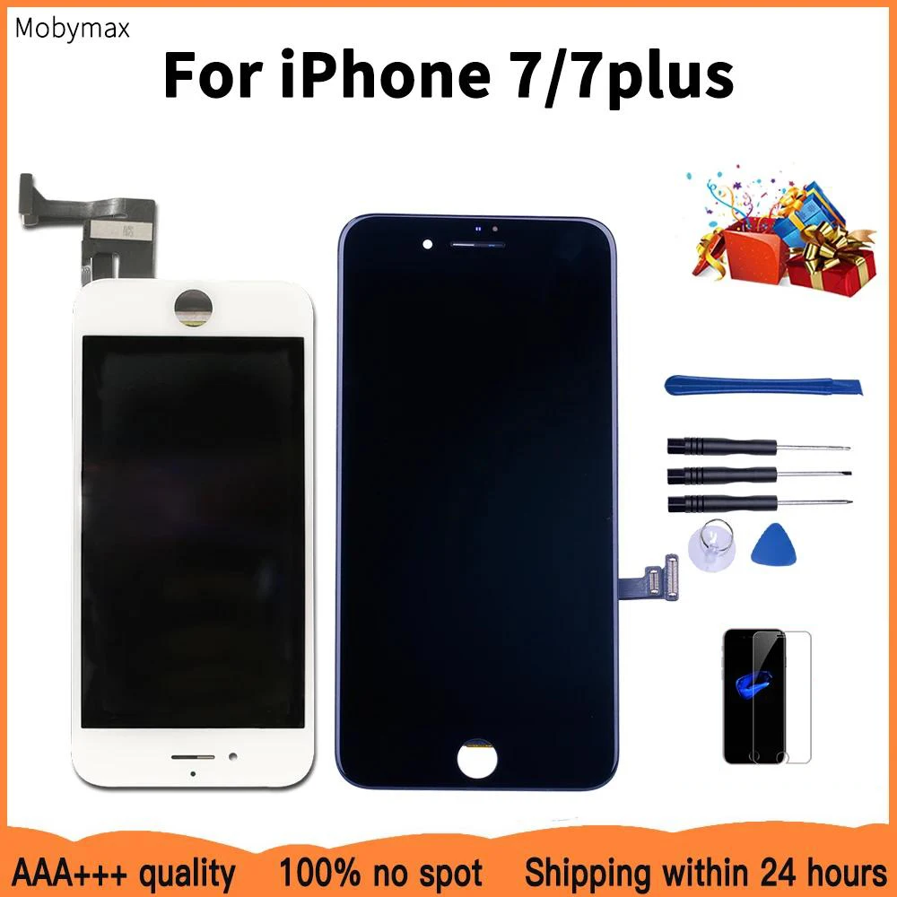 AAA+++ Quality For iPhone 6 7 LCD Display With 3D Force Touch Screen LCD Module Digitizer Assembly Replacement For iPhone 7 plus