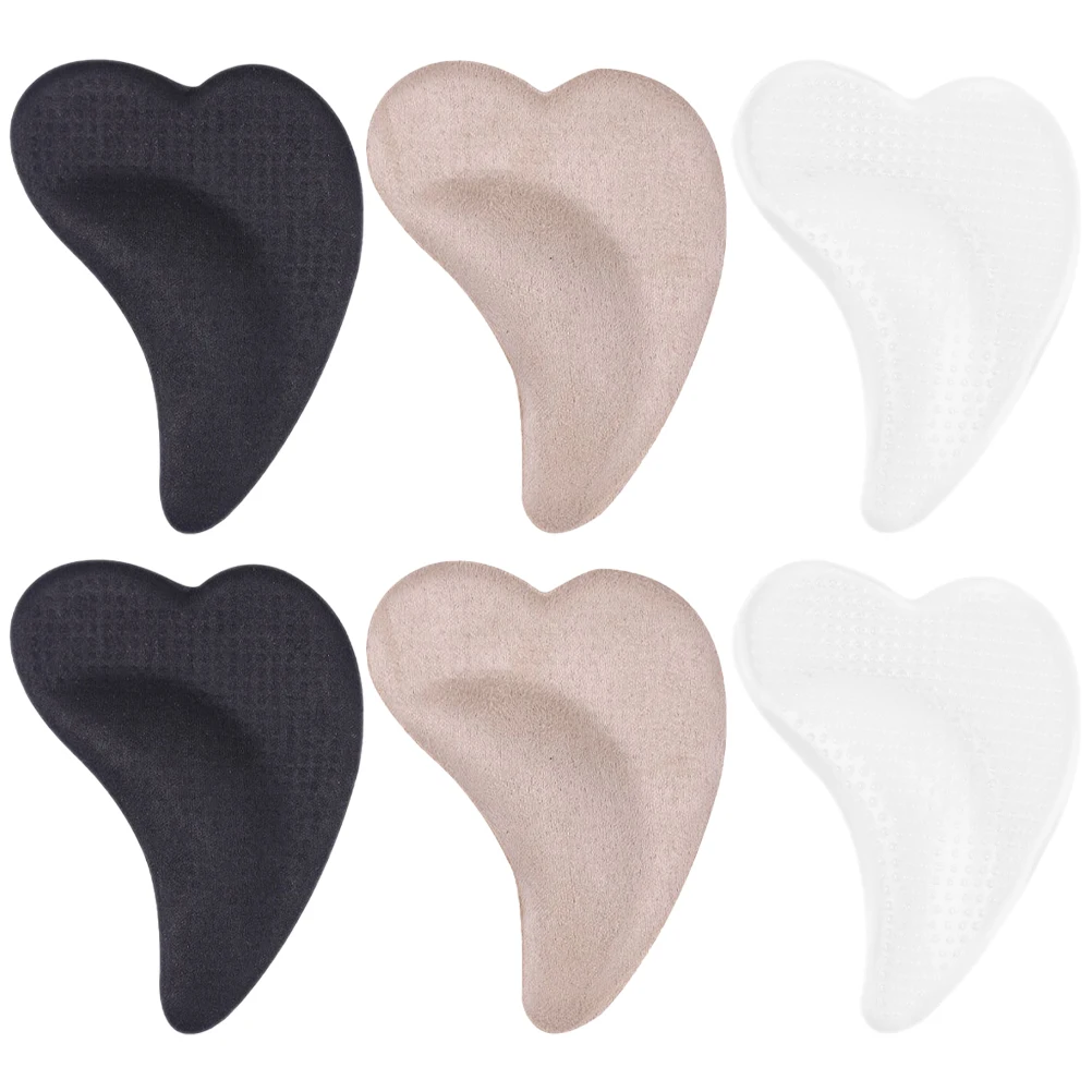 

3pcs Metatarsal Pads High Heel Insoles Forefoot Cushion Adhesive Foot Inserts For Women Flats Running Shoes Nonslip Forefoot