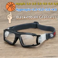 Gafas de baloncesto personalizadas para miopía, hipermetropía, gafas deportivas, gafas de entrenamiento extraíbles anticolisión para fútbol, gafas de ciclismo