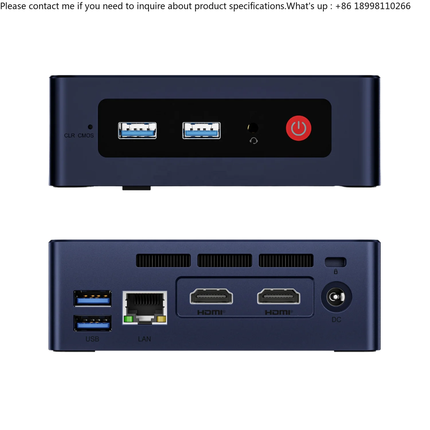 Mini PC Intel Alder Lake N100 N150  8GB 16GB DDR4 RAM 1TB SSD Wifi 6 BT5.2 Windows 11 Pro & Linux Desk Computer Compact