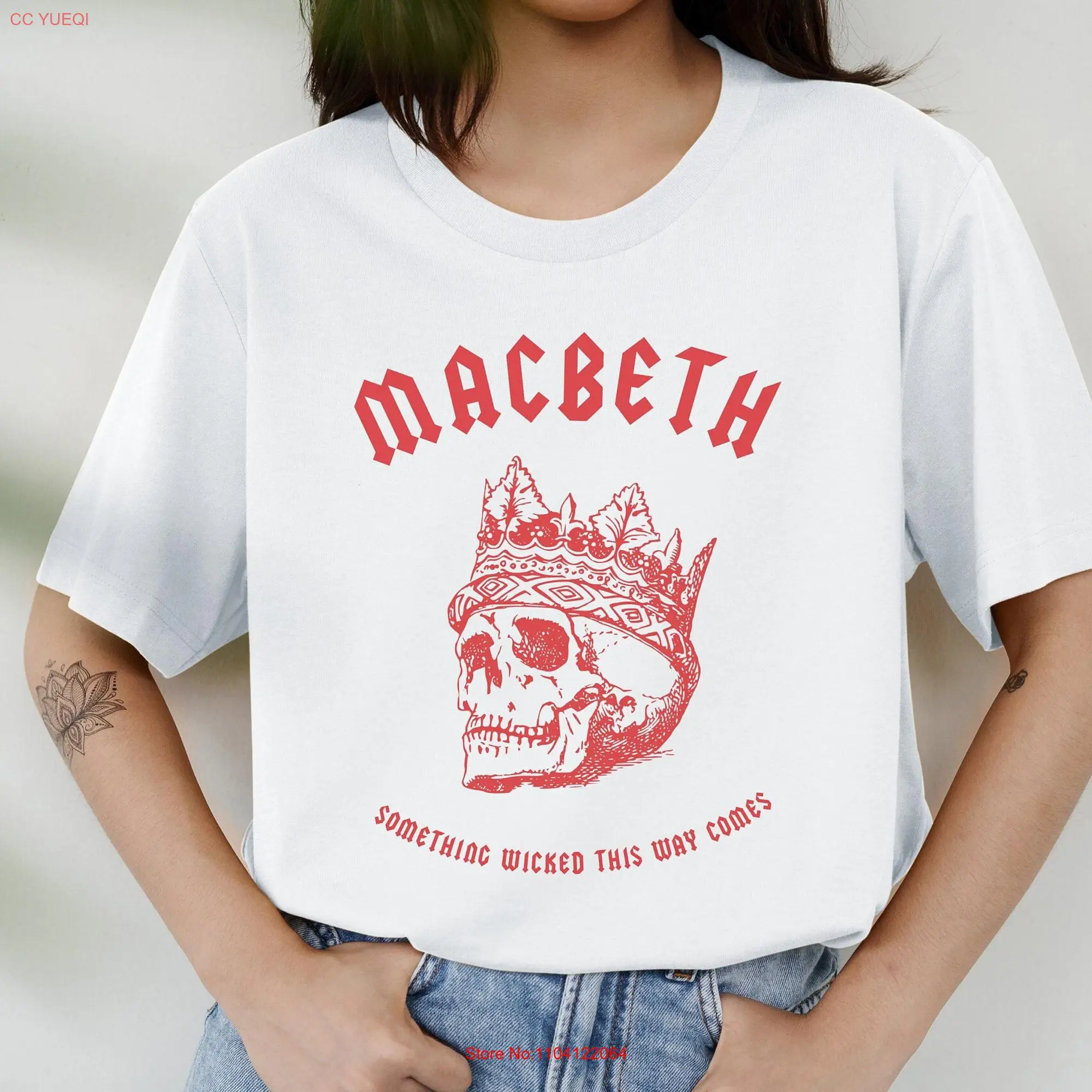 Shakespeare T Shirt s PoeT Book Club Romeo and Juliet Hamlet Macbeth Classic Literature Something Wicked