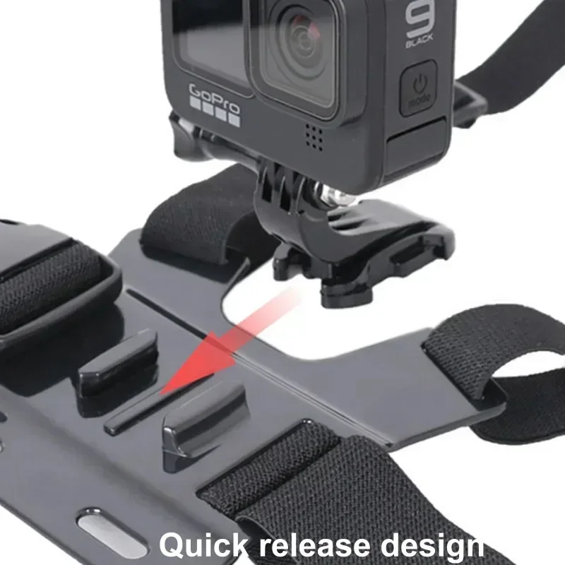 Mobile Phone Chest Strap Holder 5 in 1 Outdoor First Angle Recording Life Outdoor Live Broadcast Fixed Accessories For All Phone image 4
