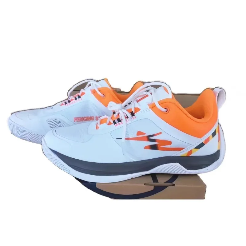 Men Women Competitive Competition Fencing Shoes Non-slip Wear-resistant Shock-absorbing Sports Shoes Comfortable Training Shoe