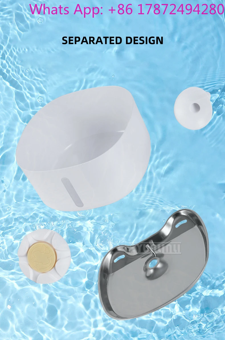 Intelligent Water Dispenser Automatic Pet Sensing Water Machine Circulating Filter Detachable Washable
