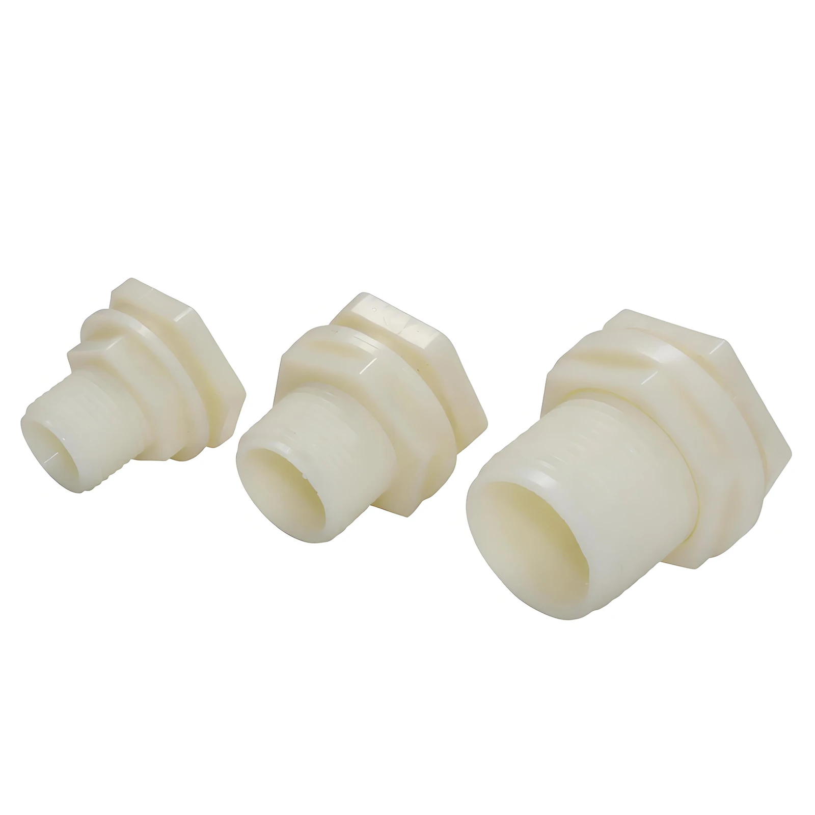 2Pcs Water Tower Joint ABS External Thread G1" 3/4" 1/2 Connector Tank Drain Pipe Accessories Aquarium Joint Water Pipe Fitting - view 3