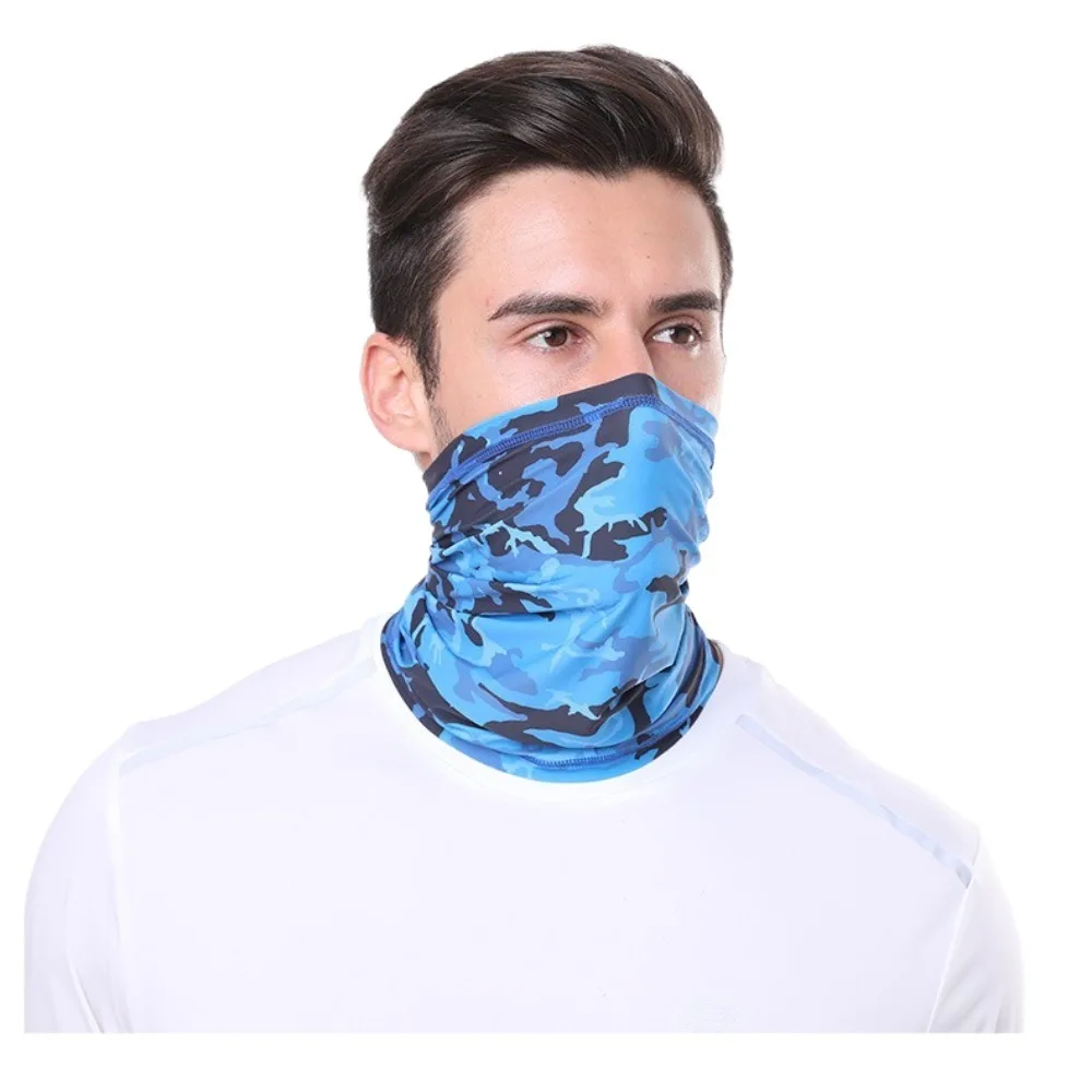 Breathable Mountaineering Face Mask Sweat-absorbent Windproof Mountain Climbing Scarf Seamless UV Protection Cycling Headscarf