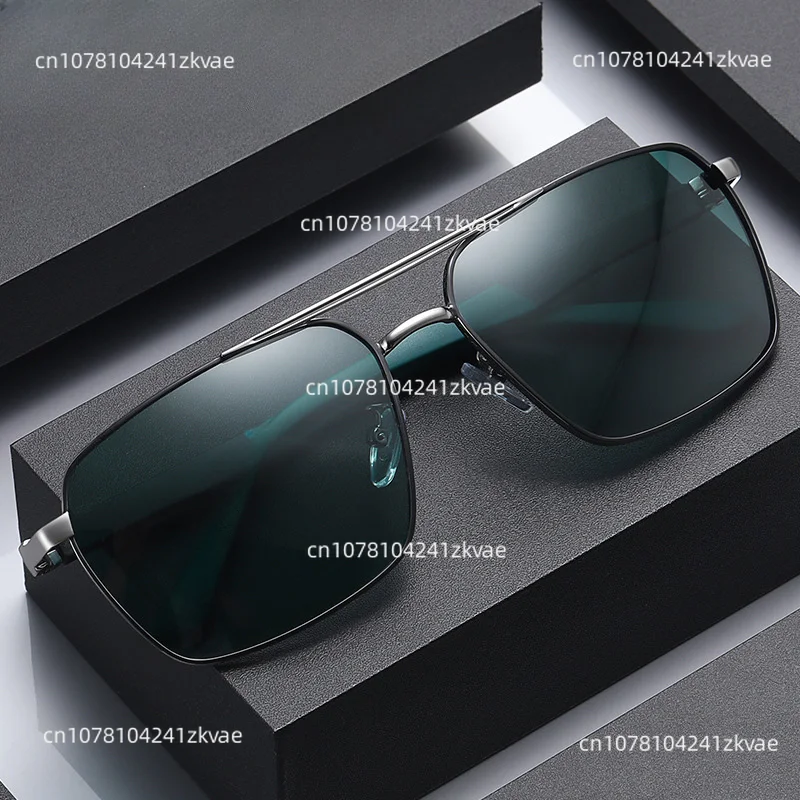 

Men's Sunglasses Double Beam Box Polarizing Mirror