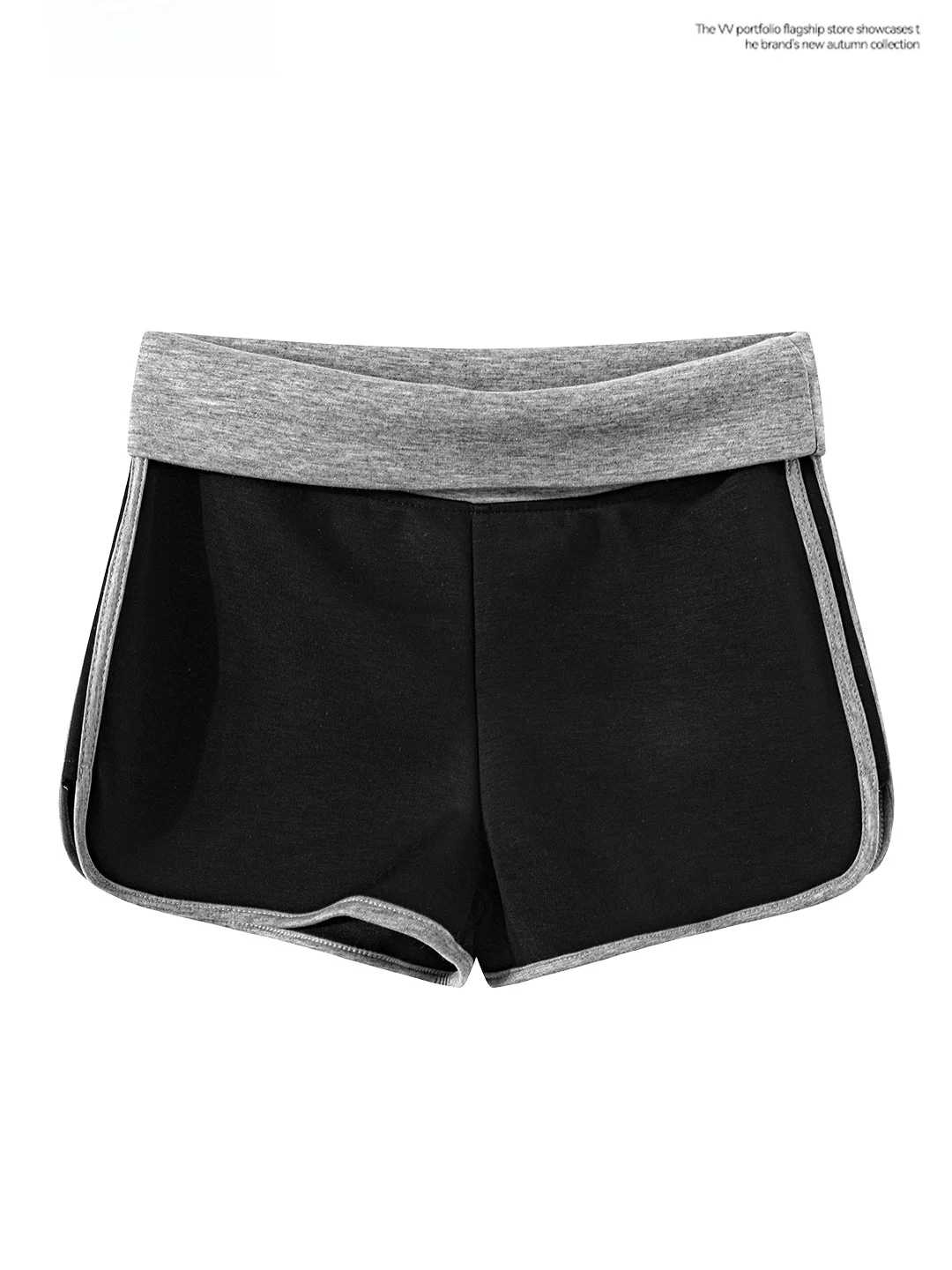 High Waist Straight Leg Short Pants Women's Summer Casual Sports Style Black Bottom Shorts for Outdoor Wear Daily Commute