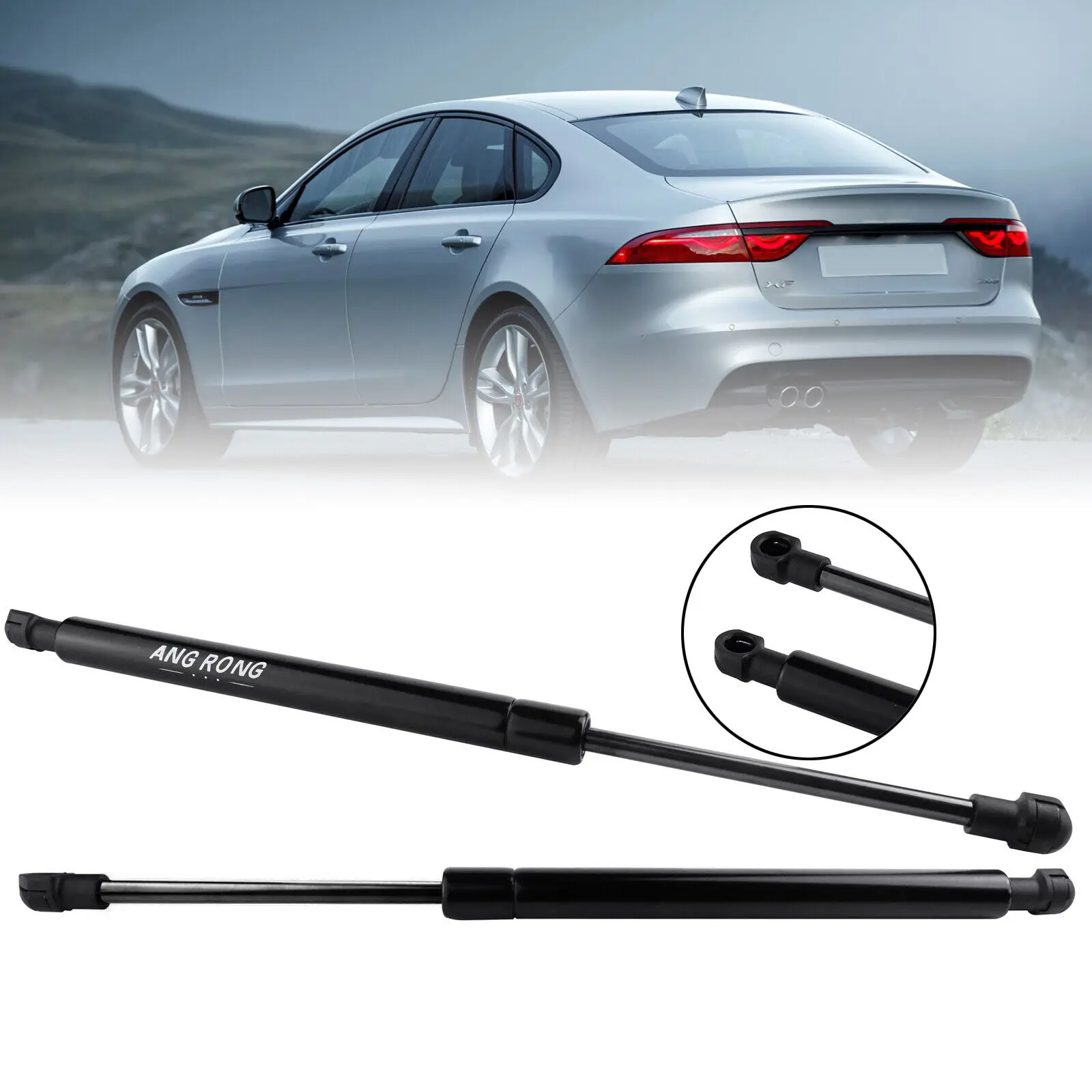 Vérins à gaz pour hayon arrière, élévateur de coffre, 8X23406A42AC, guitXF 08-15 Saloon, 2 pièces