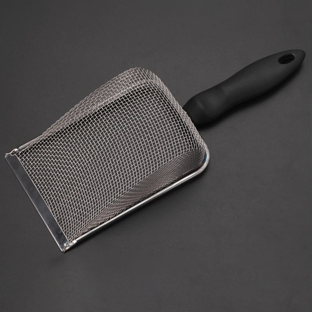 พลาสติก ABS ของเล่นชายหาดตาข่ายพลั่วทรายกรองขุดของเล่นแบบพกพาสวนสะดวกพลั่วเครื่องมือ