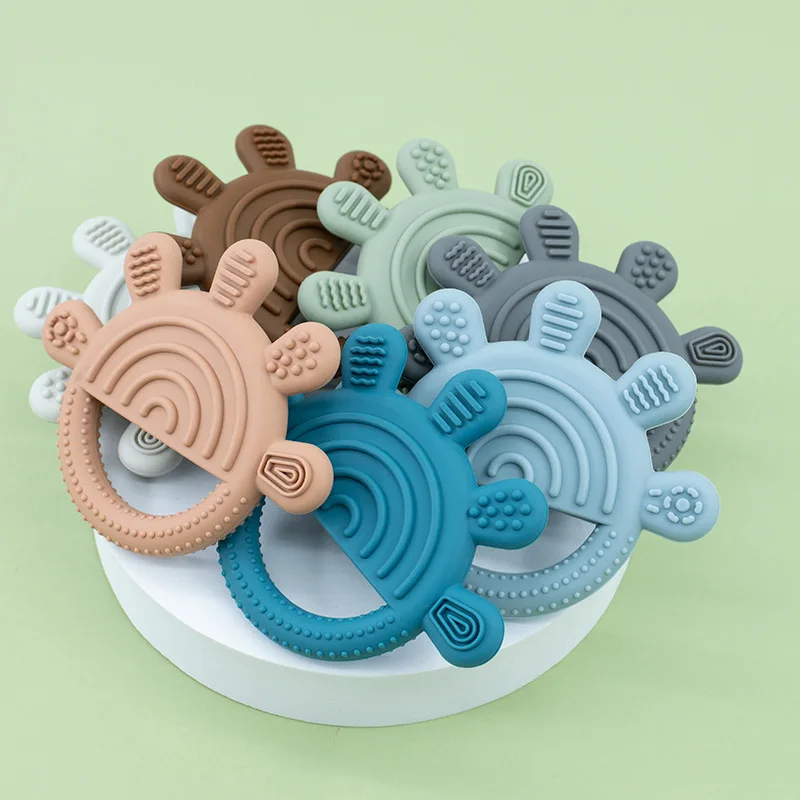 Jouets molaires en silicone sans BPA pour bébé, santé du nourrisson, TeWindsor, cadeaux de douche pour bébé, soins infirmiers, accessoires de soins