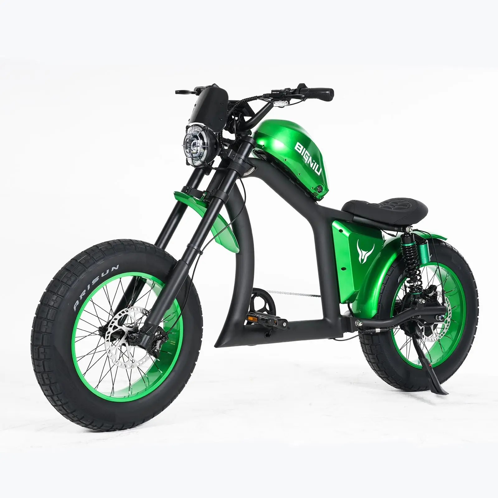 Electric Bike for Adults,1500W Brushless Motor 48V/31.5Ah Removable Battery Up to 40 Miles, 20"×5" Fat Tire Ebike with Du image 2