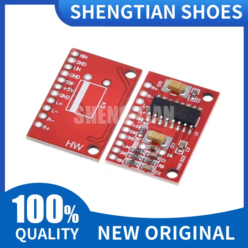 Red PCB PAM8403 Ultra Mini Digital Amplifier Board 3W Dual Channel Small Audio Power Amplifier Module