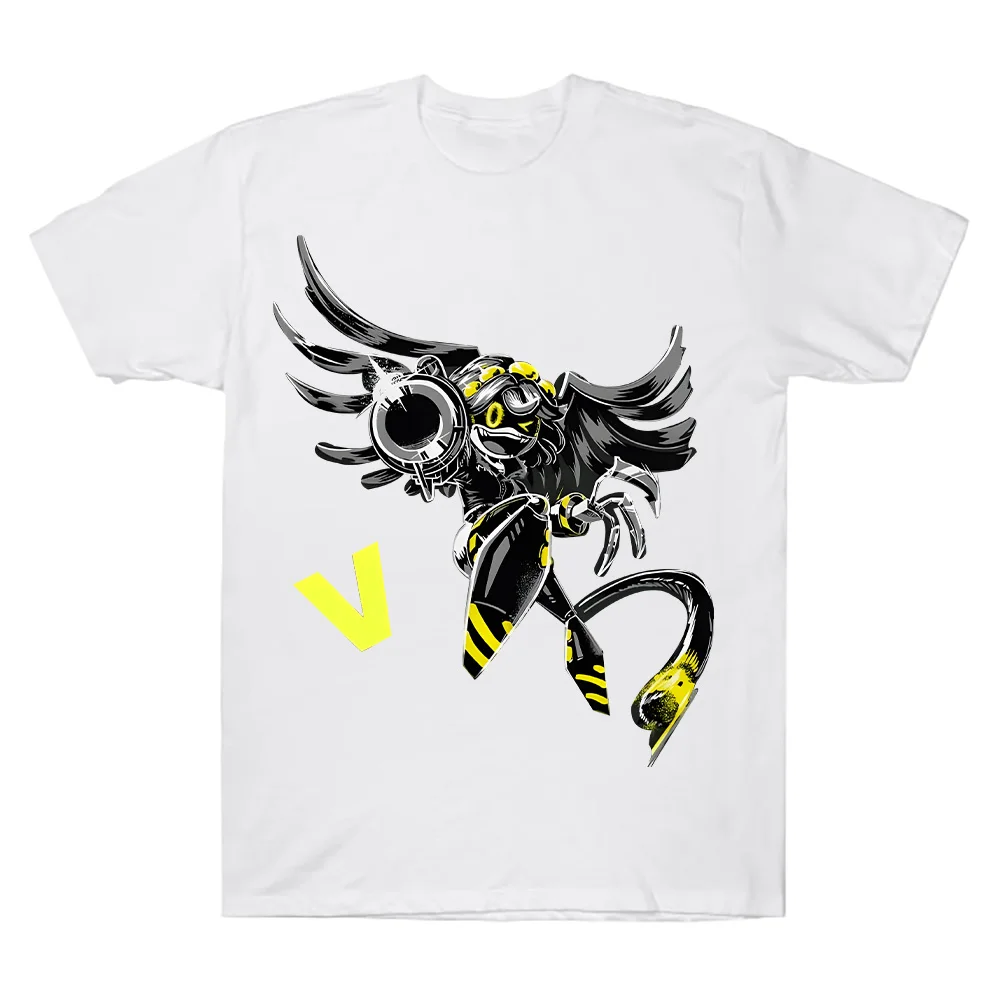 2026 Anime Murder Drones V T-shirts Women Men Grunge Retro Tees Funny Manga Unisex Quality Cotton Graphic Top Streetwear Casual