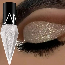 5 Color Diamond Shiny Eye Liners Eye Shadow Liner Waterproof Silver Gold Glitter Sequins Liquid Eyeliner Makeup Beauty Cosmetics