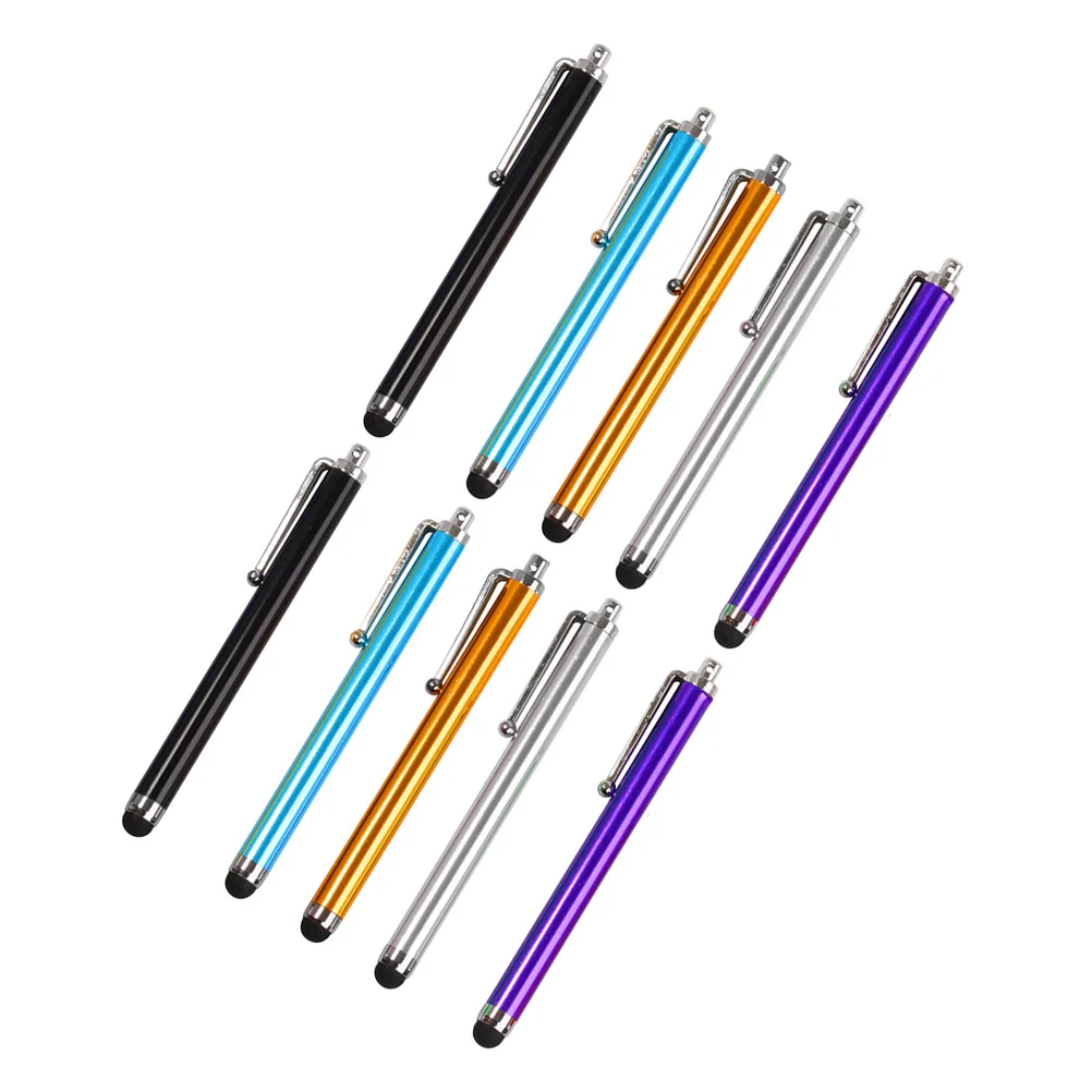 10 Pcs Capacitive Pen Smartphone Universal High Sensitivity Stylus Capitative Pens Tablet Precision Touch Screen Style Portable